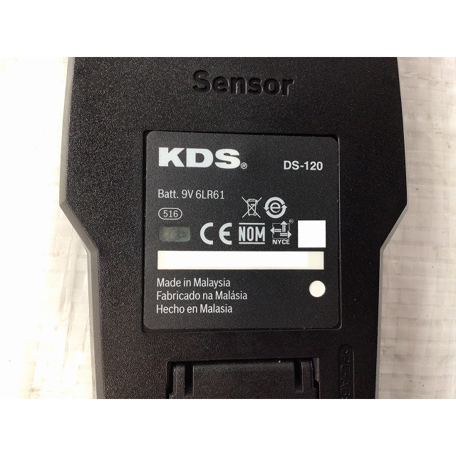 工具☆品☆ムラテックKDS デジタルセンサー DS-120 マルチ探知機 デジタル探知機 金属 検電 間柱探知器 防塵 防水 66268