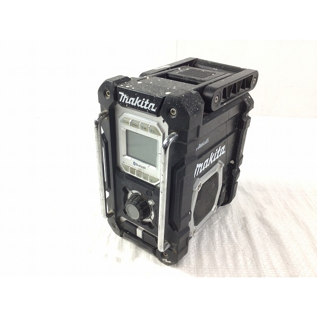 ☆中古品☆makita マキタ 充電式ラジオ MR106 バッテリー1個(14.4V 3.0AH) Bluetooth搭載 現場ラジオ 作業ラジオ  携帯ラジオ 66269