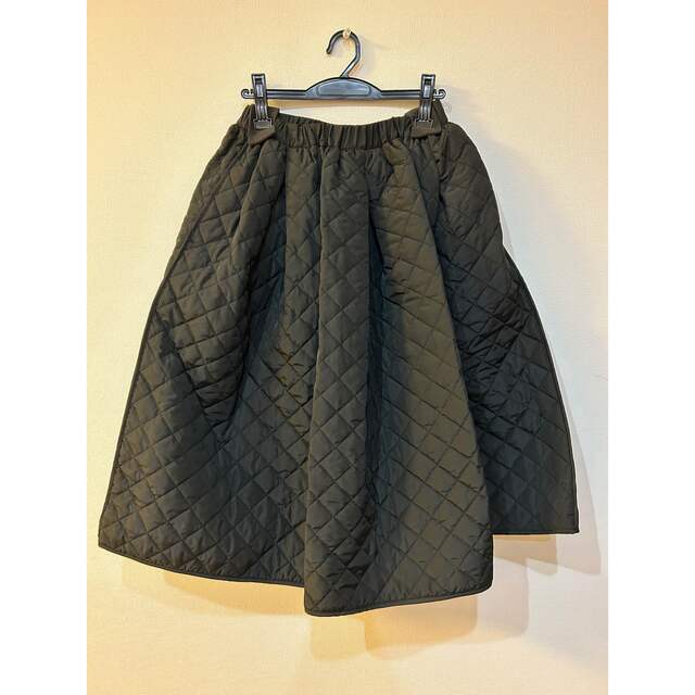 新品 gypsohila Quilt Skirt ブラック ジプソフィア レディースのスカート(ひざ丈スカート)の商品写真