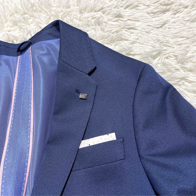 美品 ZARA ザラ セットアップスーツ ネイビー メンズMサイズ相当 美品 ZARA ザラ セットアップスーツ ネイビー メンズMサイズ相当