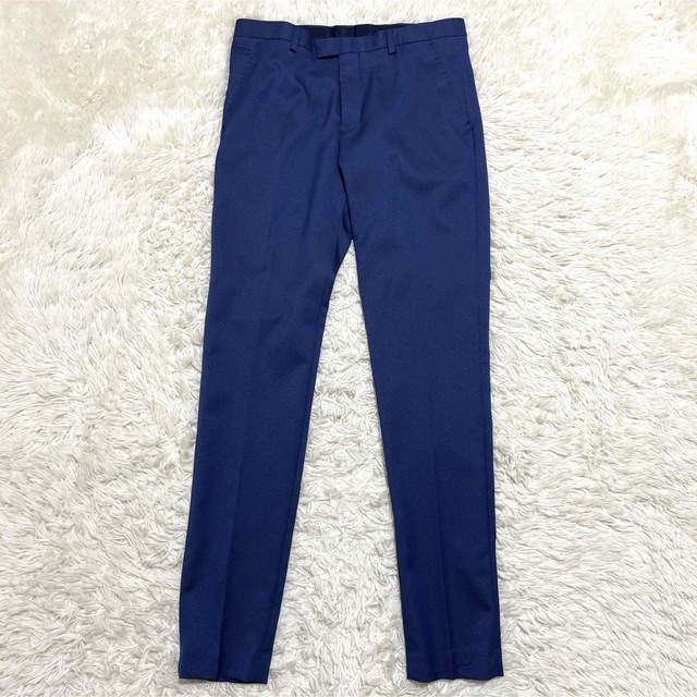 美品 ZARA ザラ セットアップスーツ ネイビー メンズMサイズ相当 美品 ZARA ザラ セットアップスーツ ネイビー メンズMサイズ相当