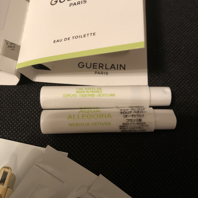 GUERLAIN(ゲラン)の新品　ゲラン　ミニ　香水　ネロリア　ベチバー　アベイユ　ウォータリー　オイル コスメ/美容の香水(香水(女性用))の商品写真