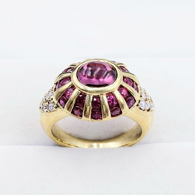 ☆美品☆ ルビー1.21ct ダイヤ0.20ct 18金リング 8.7g rudomotors.com
