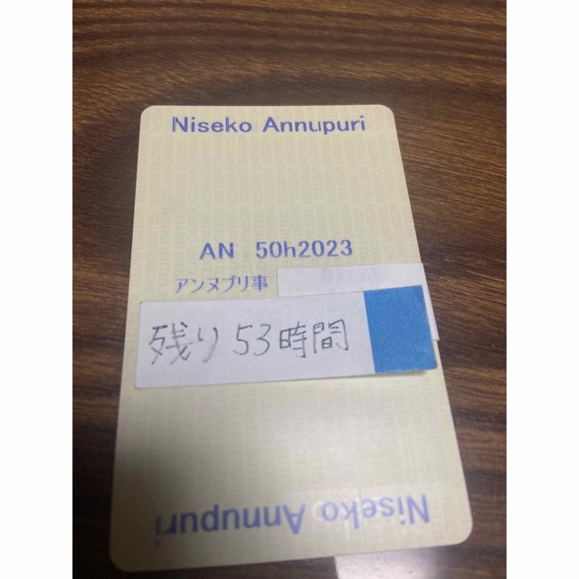 ウィンタースポーツニセコアンヌプリリフト券/NISEKO ANNUPURI LIFT TICKET