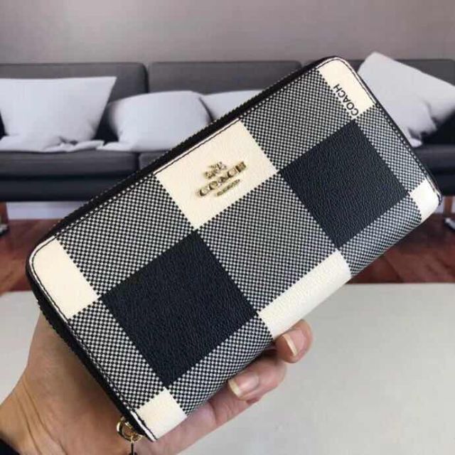 おすすめ】 ※COACH コーチ 長財布 チェック柄 olgarotari.com
