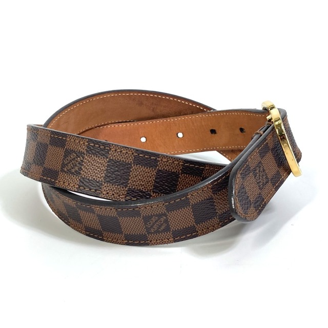 LOUIS VUITTON(ルイヴィトン)のルイヴィトン LOUIS VUITTON サンチュール・ミニ M9744 小物 ベルト ダミエキャンバス ブラウン レディースのファッション小物(ベルト)の商品写真