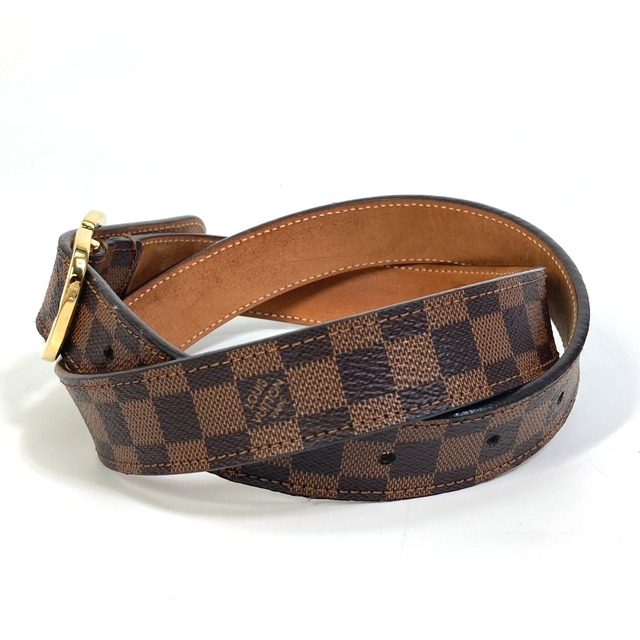 LOUIS VUITTON(ルイヴィトン)のルイヴィトン LOUIS VUITTON サンチュール・ミニ M9744 小物 ベルト ダミエキャンバス ブラウン レディースのファッション小物(ベルト)の商品写真