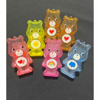 ケアベア(CareBears)のケアベア　クリップ6個セット(キャラクターグッズ)