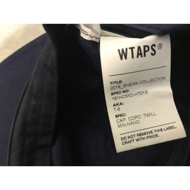 W)taps(ダブルタップス)のwtaps x minnano キャップ t-6 メンズの帽子(キャップ)の商品写真