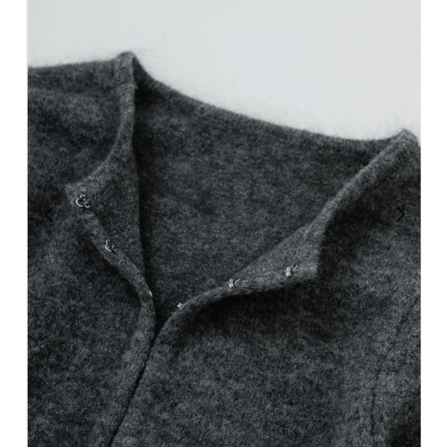 yo BIOTOP 【新品】Wool mohair hook cardigan | studiolegaledefenu.it