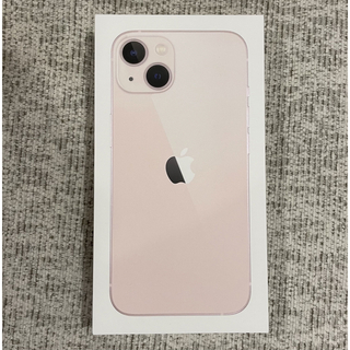  新品未開封　iPhone13 128GB ピンク　一括購入品(スマートフォン本体)