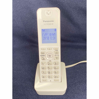 パナソニック(Panasonic)のPanasonic 電話子機　KX-FKD404-W(その他)