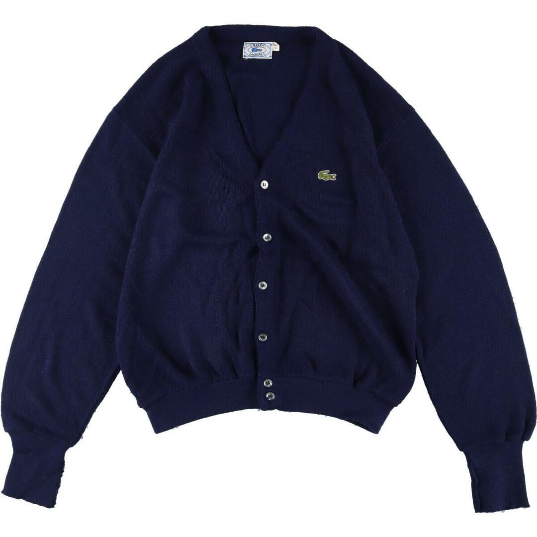 LACOSTE - 古着 70~80年代 ラコステ LACOSTE IZOD アクリルニット