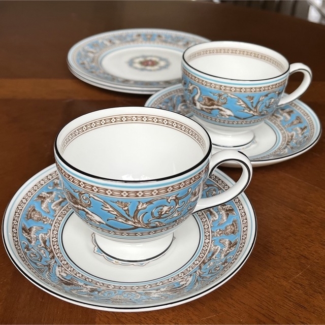 WEDGWOOD - 【黒壺美品】ウェッジウッド☆フロレンティーンターコイズ ...