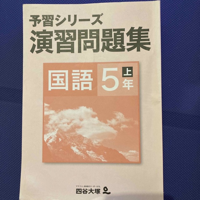 予習シリーズ　国語　演習問題集　5年上 エンタメ/ホビーの本(語学/参考書)の商品写真