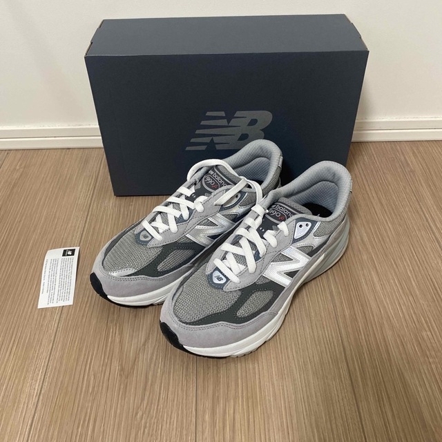 最新作在庫 新品未使用 25cm NEW BALANCE 990V6 GC990GL6 国産高品質