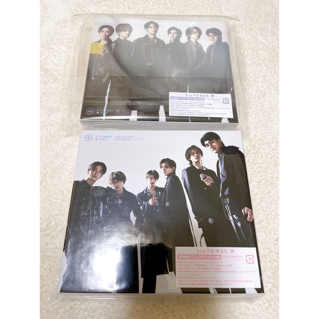 【新品✨初回特典付】SixTONES 声 初回限定盤AB