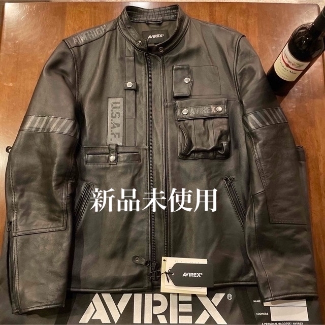 AVIREX - アビレックス　本革ライダースジャケット未使用品