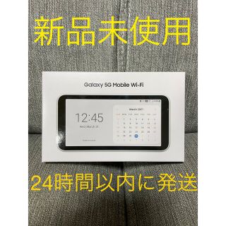 新品未使用　Galaxy 5G Mobile Wi-Fi SCR01(PC周辺機器)