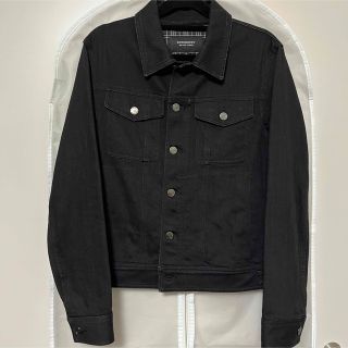 バーバリーブラックレーベル(BURBERRY BLACK LABEL)の【極美品】バーバリーブラックレーベル デニムジャケット Mサイズ チェック(Gジャン/デニムジャケット)