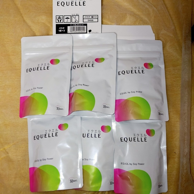 大塚製薬 - エクエル 大塚製薬 パウチ EQUELLE 30日分×6袋(120粒)の