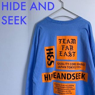 HIDE AND SEEK ハイドアンドシーク 長袖Tシャツ ロンT XL