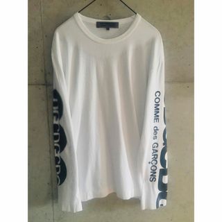 コムデギャルソン(COMME des GARCONS)の【2枚セット★希少★メンズM】コムデギャルソン 両袖ロゴ 長袖 Tシャツ ロンT(Tシャツ/カットソー(七分/長袖))