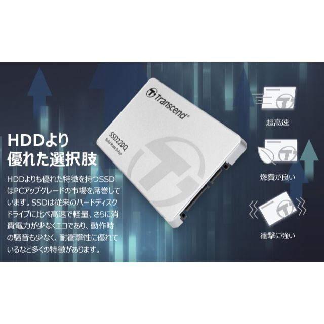 ◆新品 Transcend 内蔵SSD 500GB 2.5インチ◆ 4