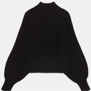 ザラ(ZARA)のZARA パフスリーブ ニット セーター(ニット/セーター)