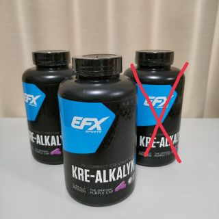 ☆モエキチ様【新品】EFX クレアルカリン　240粒✕2個セット(トレーニング用品)