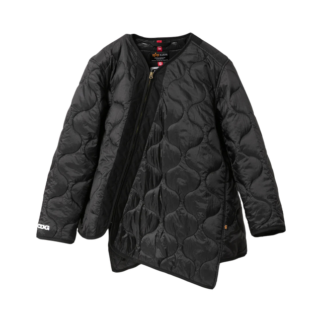 CDG× ALPHA INDUSTRIES ライナージャケット コムデギャルソン 輝い