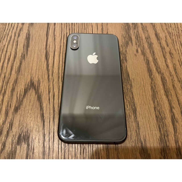 iPhone(アイフォーン)のiPhoneXs スペースグレー 64GB スマホ/家電/カメラのスマートフォン/携帯電話(スマートフォン本体)の商品写真