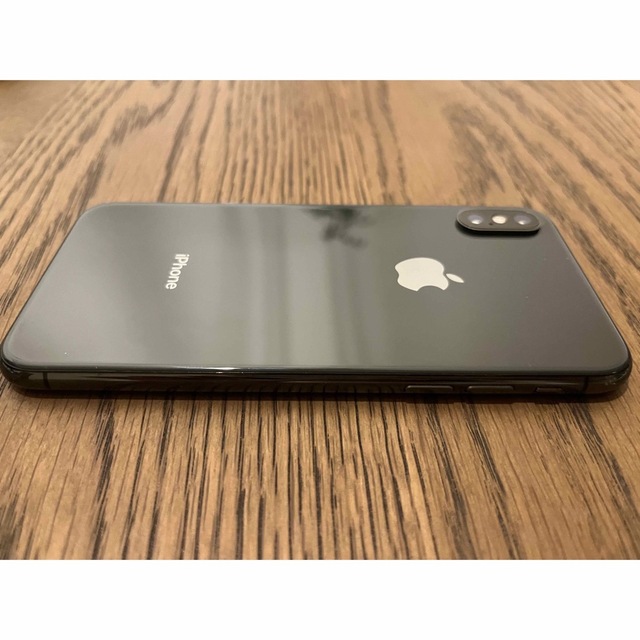 iPhone(アイフォーン)のiPhoneXs スペースグレー 64GB スマホ/家電/カメラのスマートフォン/携帯電話(スマートフォン本体)の商品写真