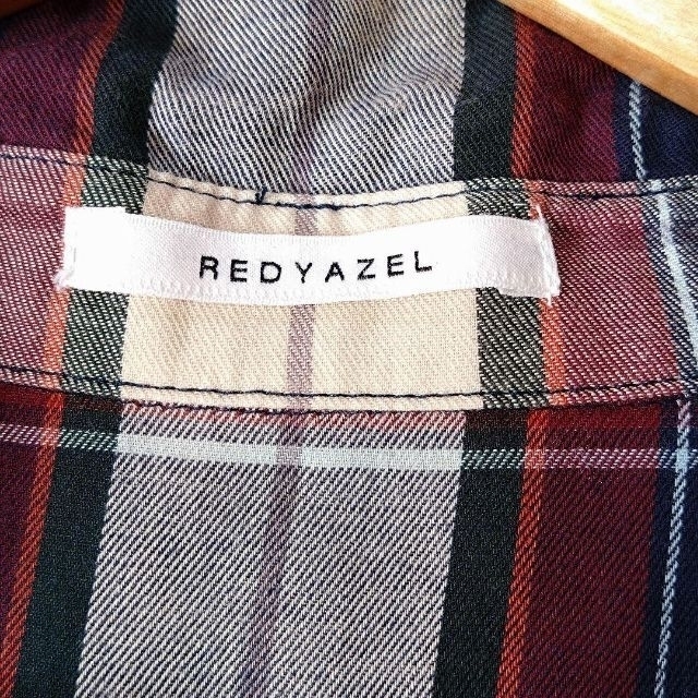 REDYAZEL(レディアゼル)の【専用】REDYAZEL チェック シャツ ワンピース レディースのワンピース(ロングワンピース/マキシワンピース)の商品写真