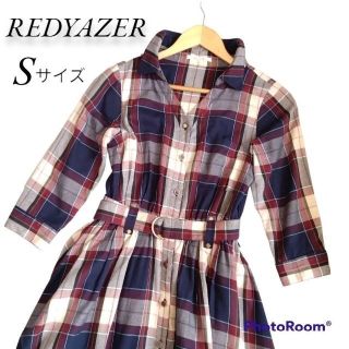 レディアゼル(REDYAZEL)の【専用】REDYAZEL チェック シャツ ワンピース(ロングワンピース/マキシワンピース)