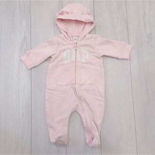 ベビーギャップ(babyGAP)のbabyGAP カバーオール　ライトピンク　0-3month(カバーオール)