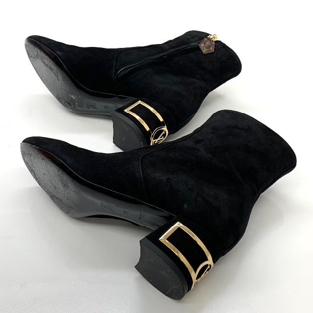 LOUIS VUITTON - 5967 ヴィトン ブリスライン スエード LV金具