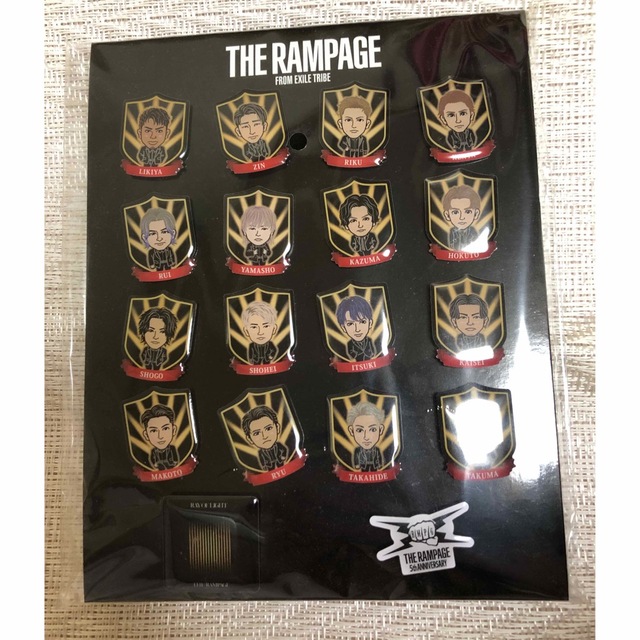 THE RAMPAGE(ザランページ)のRAMPAGE ピンズセット エンタメ/ホビーのタレントグッズ(男性タレント)の商品写真