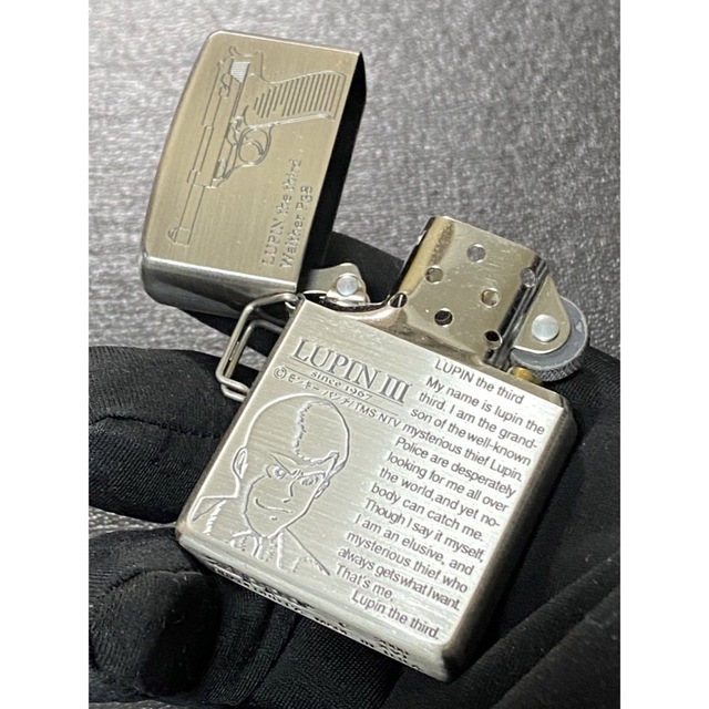 zippo ルパン三世 ガンアクション ワルサー ヴィンテージ 2000年製 6