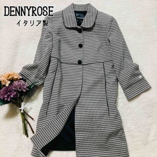 デニーローズ(DENNYROSE)のDENNYROSE デニーローズ　イタリア製　コート　アウター　M(ロングコート)