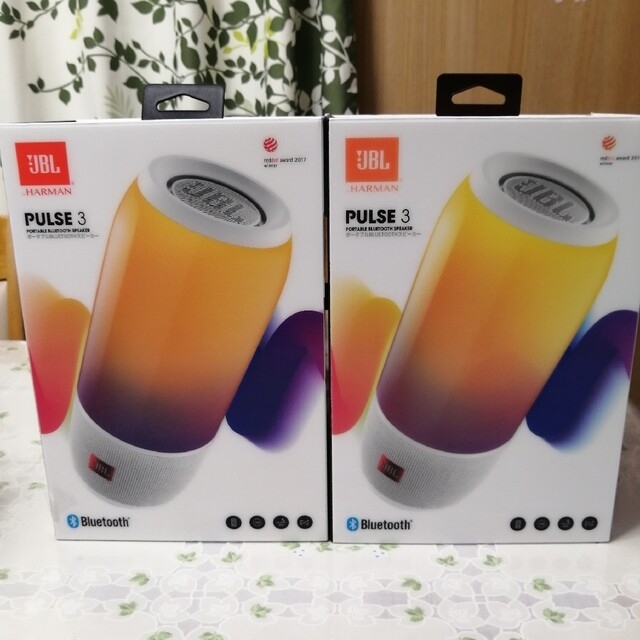 (新品未使用品) JBL PULSE3 (白x2台)のサムネイル