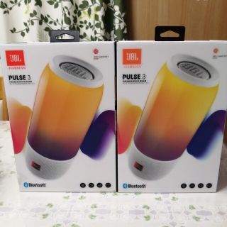 (新品未使用品) JBL PULSE3 (白x2台)(スピーカー)