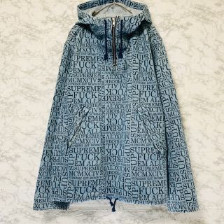 Supreme - ○総柄fu○k○トレンドデニム○シュプリーム○アノラック