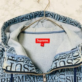 ●総柄fu○k●トレンドデニム●シュプリーム●アノラックパーカー●supreme