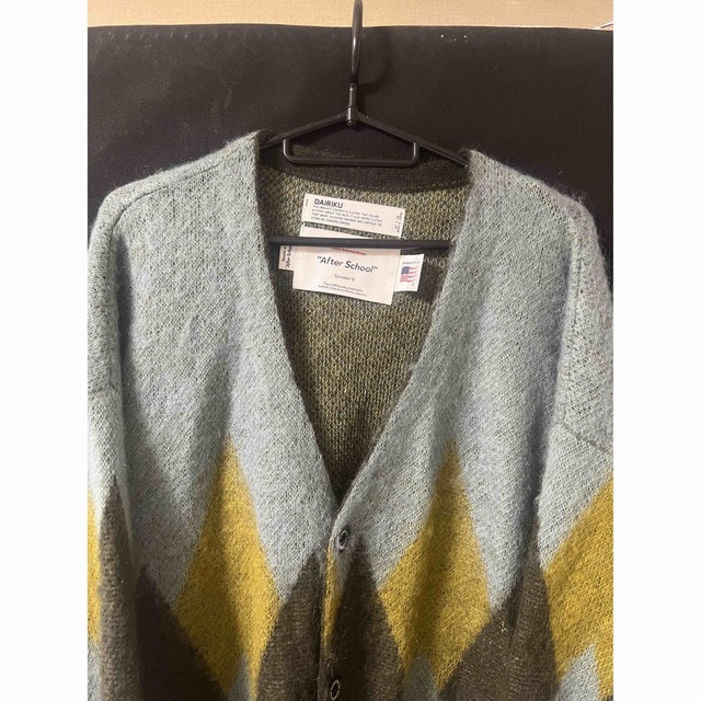 22AW DAIRIKU Argyle Mohair Knit Cardigan | gkcsu.org