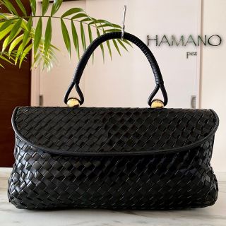在庫NEW 美品 ハンドバッグ ロイヤルモデル 03-22082908 ハマノ HAMANO