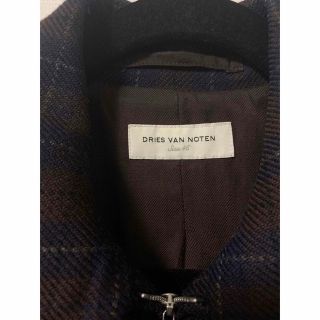 DRIES VAN NOTEN - dries van noten パイピングジャケット ブルゾン
