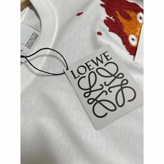 LOEWE - LOEWE×ハウルの動く城 カルシファー刺繍Tシャツの通販 by 