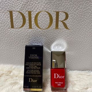 クリスチャンディオール(Christian Dior)の【新品未使用】ディオール ヴェルニ / 080 レッド スマイル (マニキュア)