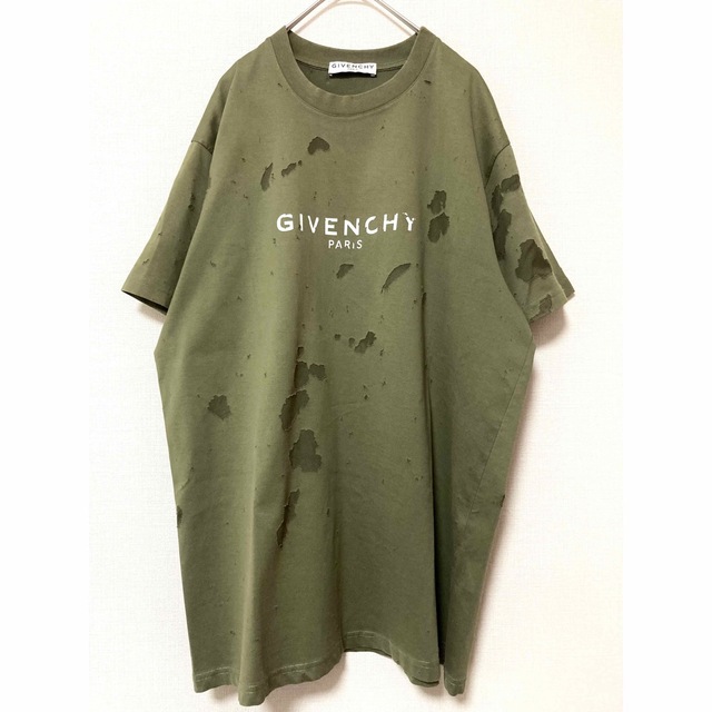 GIVENCHY デストロイ Tシャツ